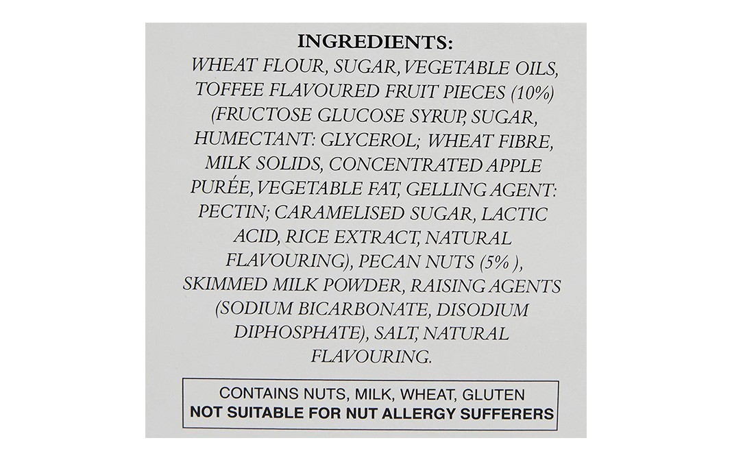 Walker's Toffee & Pecan Biscuits    Box  150 grams